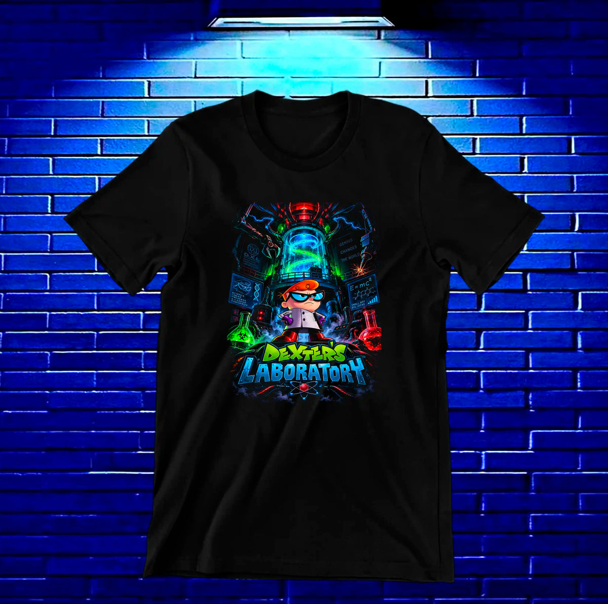 Camiseta El Laboratorio de Dexter BAMOR - MERON Negro