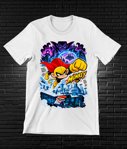 Camiseta El Laboratorio de Dexter CAMINE - BANIX Blanco