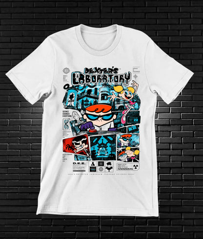 Camiseta El Laboratorio de Dexter CAMINE - CAVOX Blanco