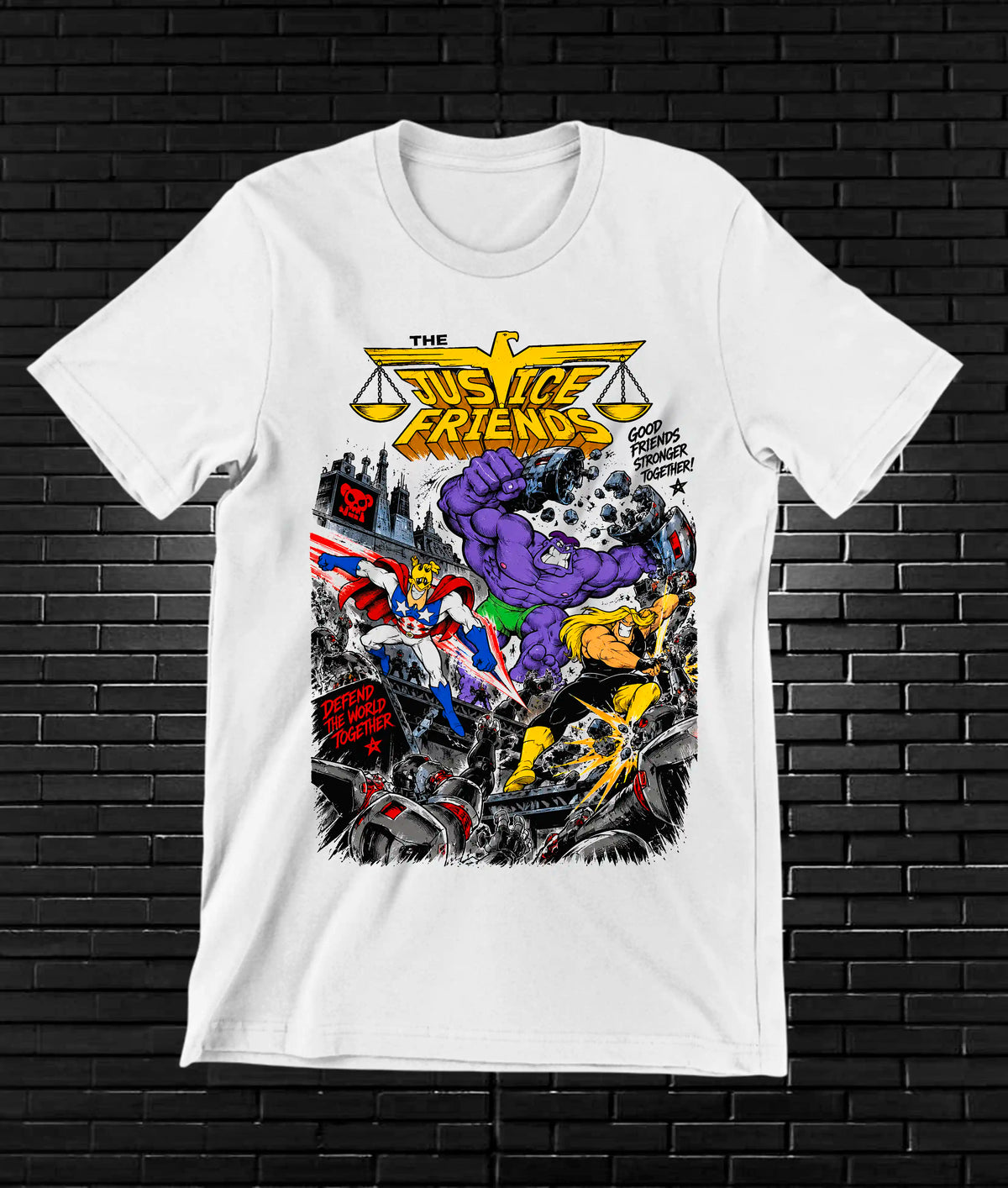 Camiseta El Laboratorio de Dexter NIMOR - CAVOX Blanco