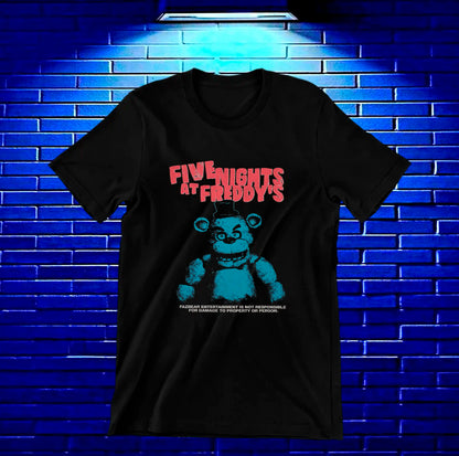 Camiseta Five nights at Freddy's – CAMINE