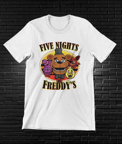 Camiseta Five nights at Freddy's – CAMINE