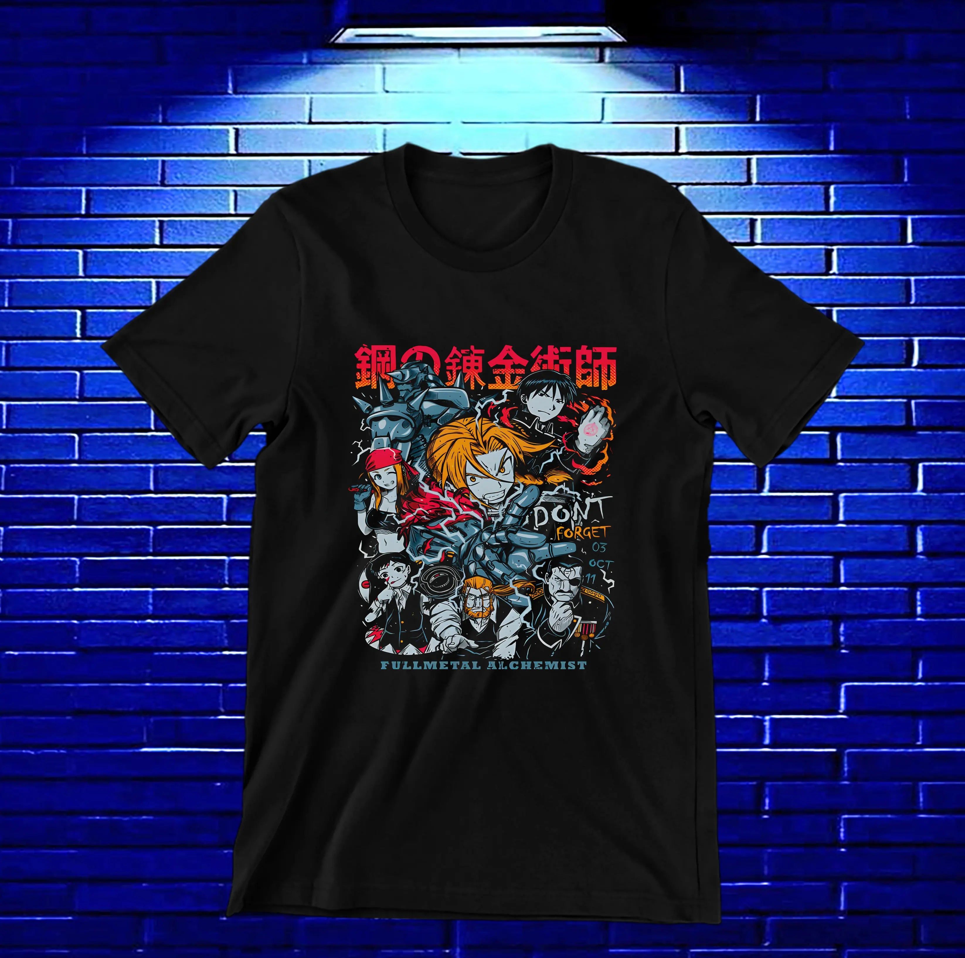 Camiseta Fullmetal Alchemist – CAMINE
