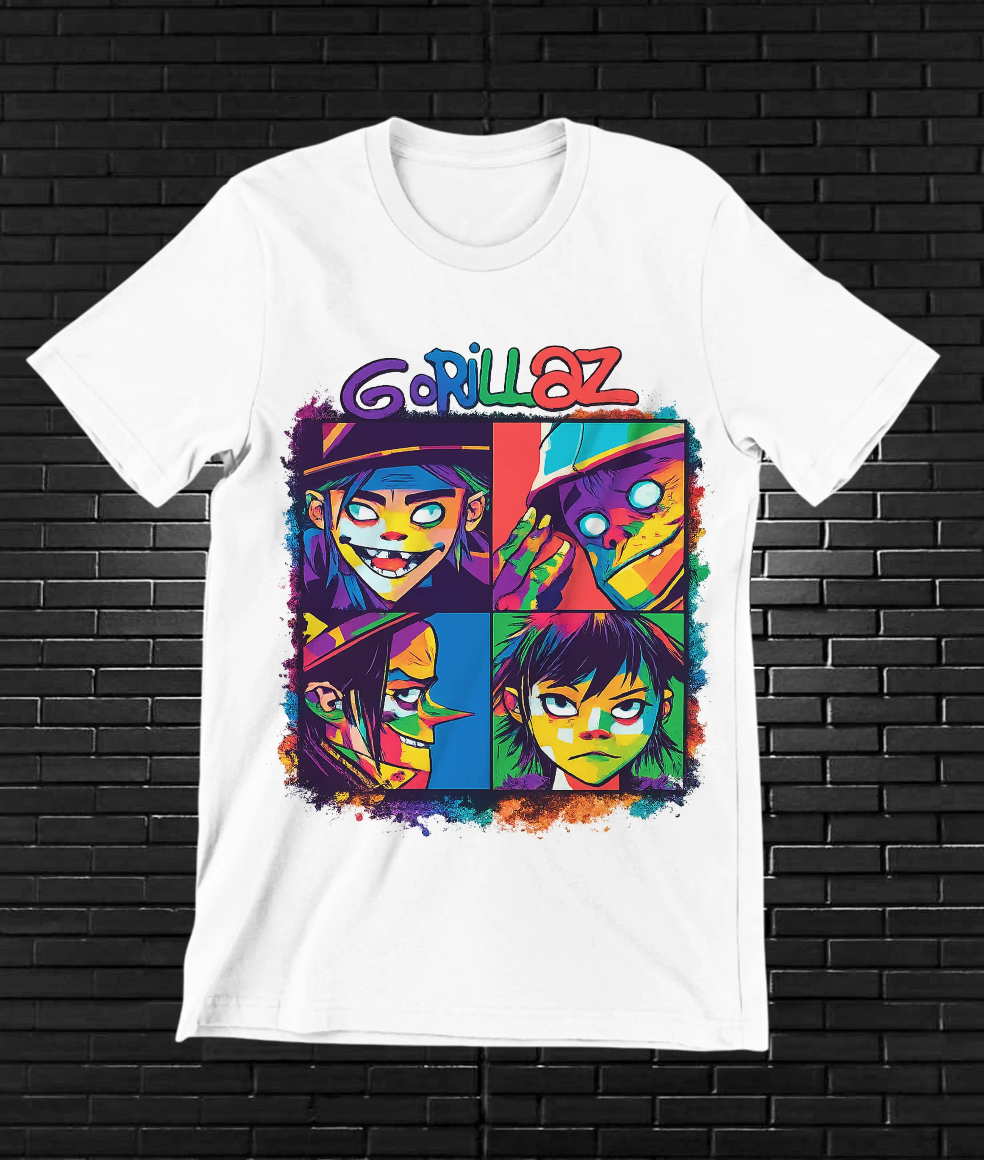 Camiseta GorilLaz – CAMINE
