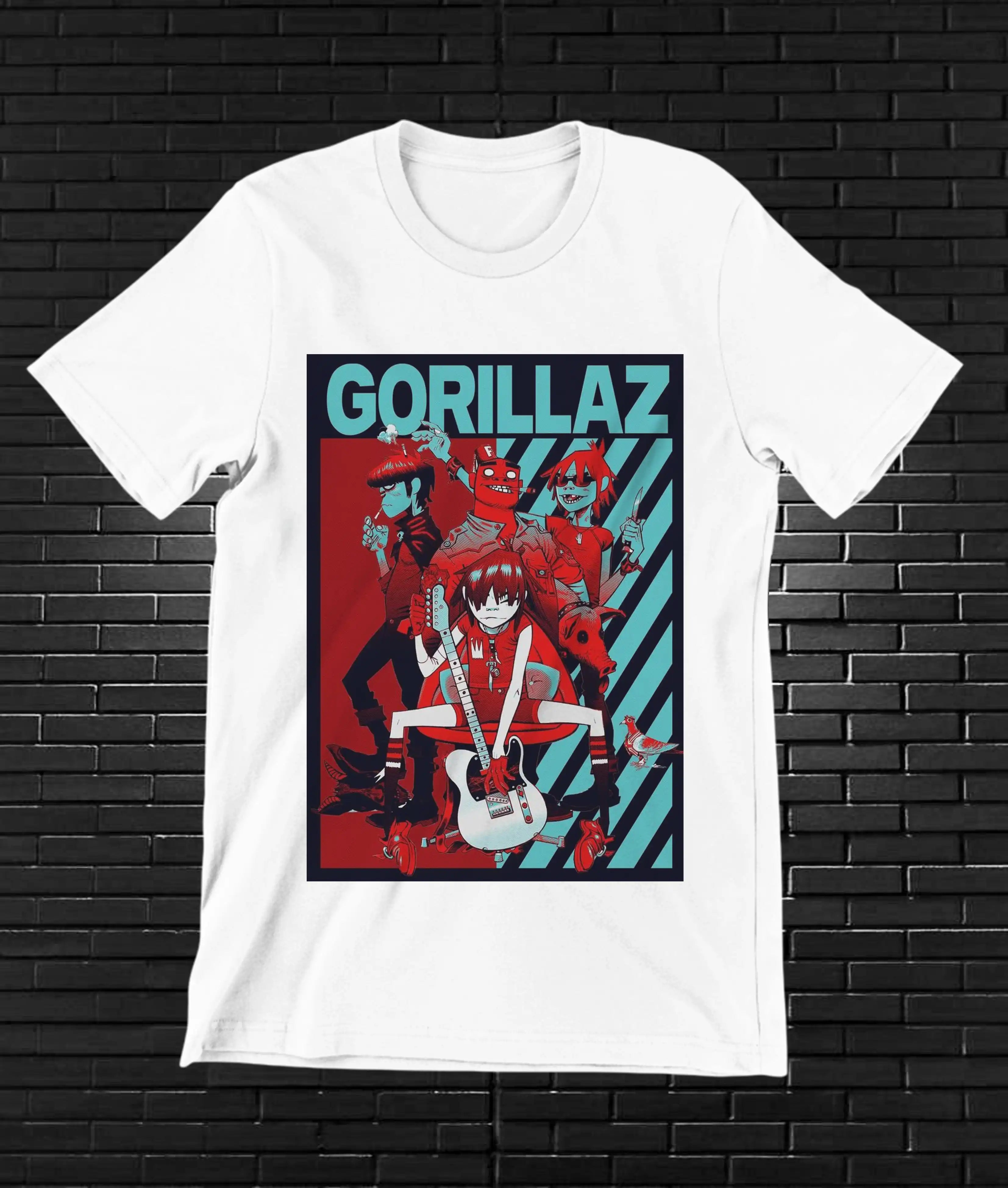 Camiseta GorilLaz – CAMINE