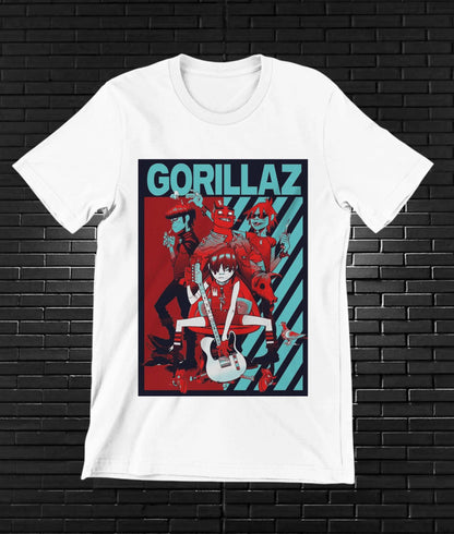 Camiseta GorilLaz – CAMINE