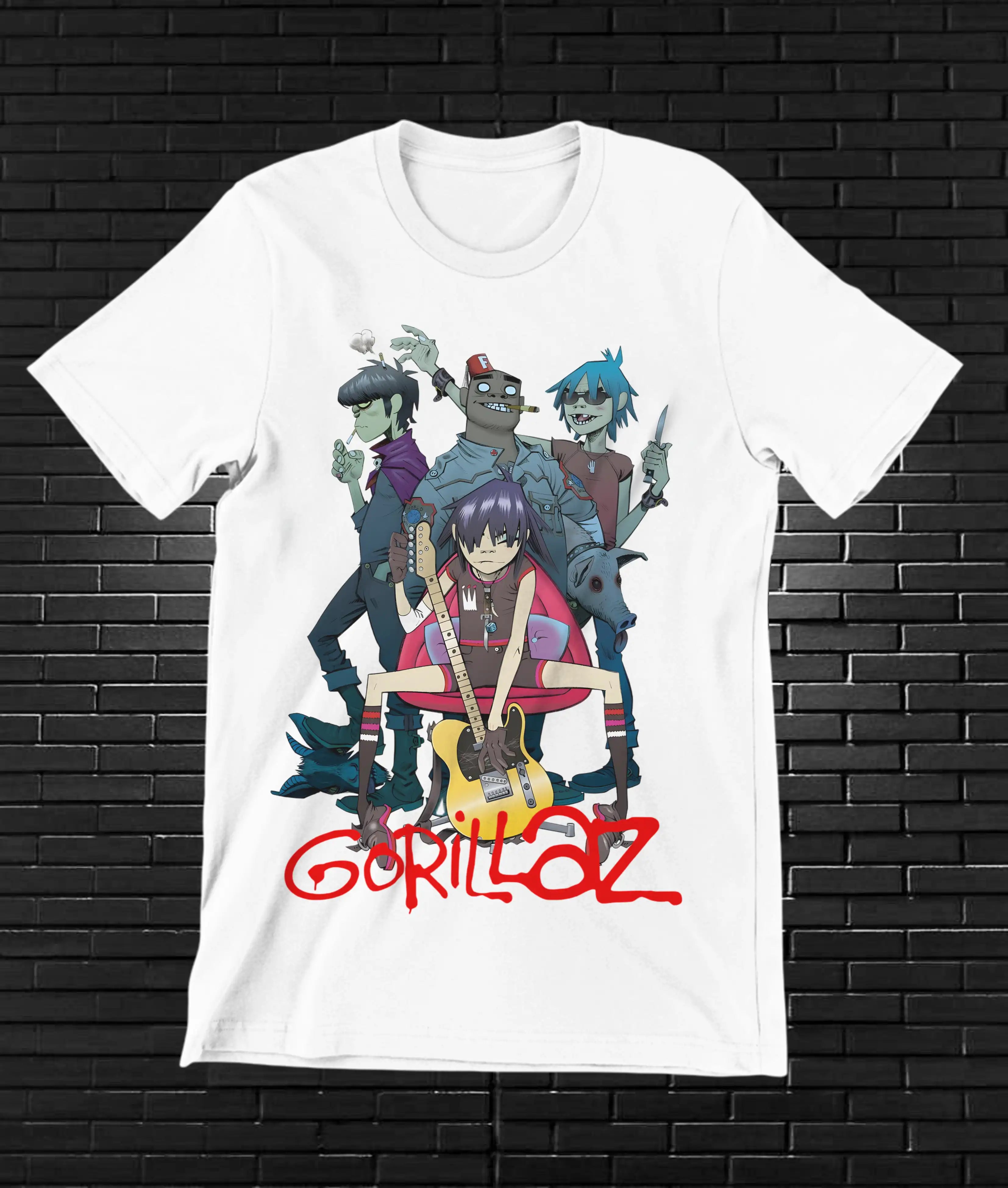 Camiseta GorilLaz – CAMINE