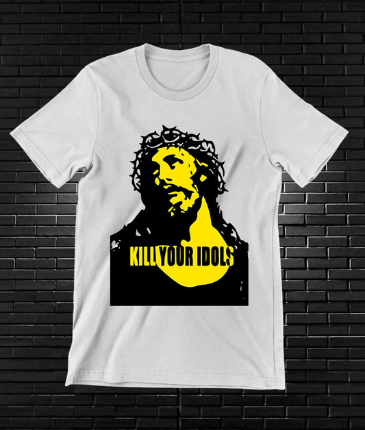 Camiseta Guns N' Roses – Kill Your Idols · Blanca