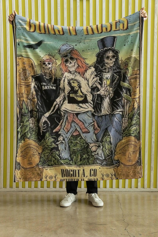 Cobija Guns N' Roses – Banda · ilustración de personajes
