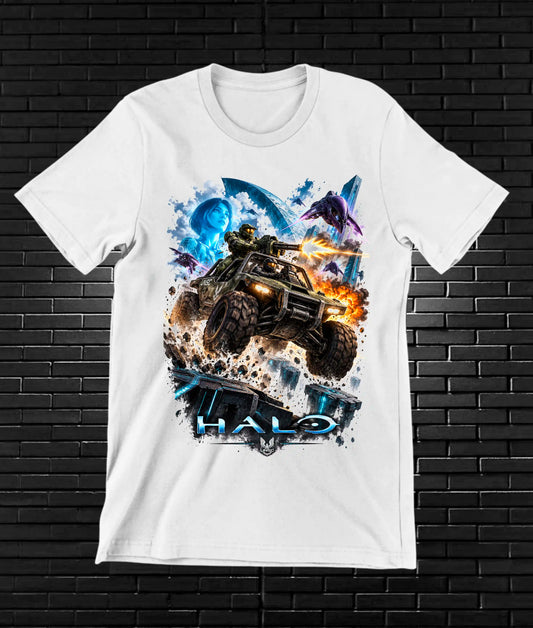 Camiseta Halo BALOR - MERON Blanco