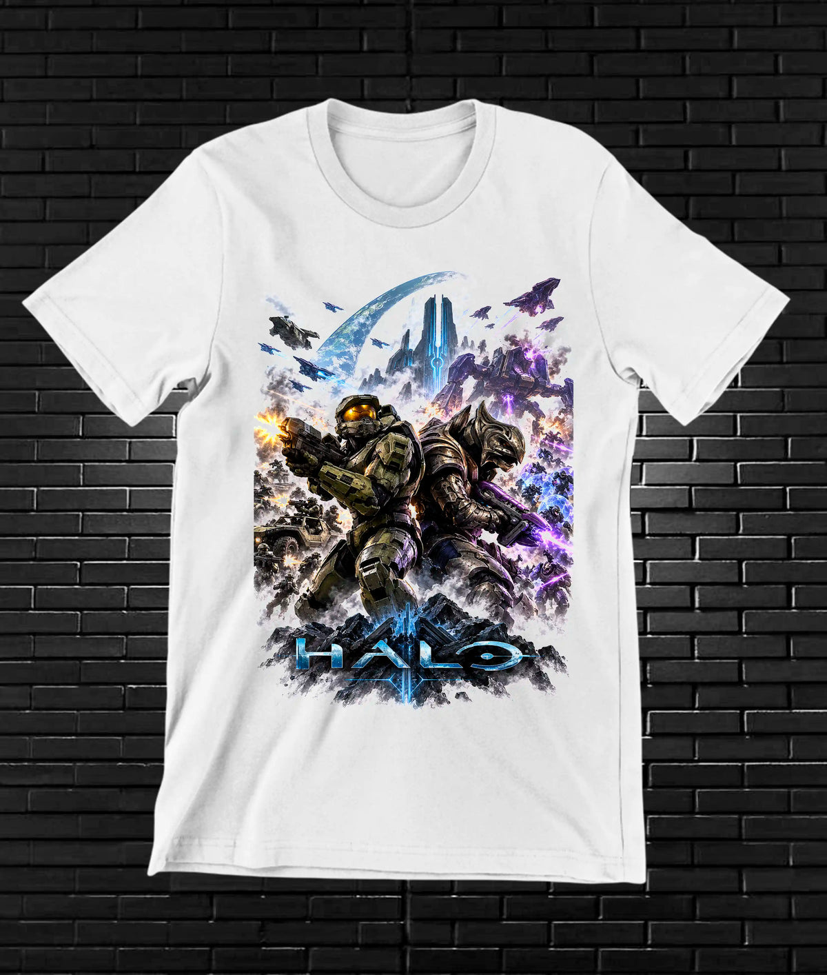 Camiseta Halo BAMOR - BAREN Blanco