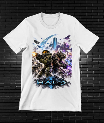 Camiseta Halo BAMOR - BAREN Blanco