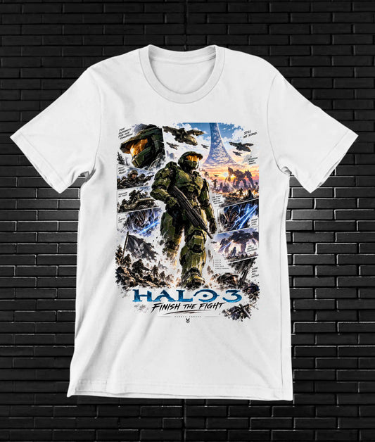 Camiseta Halo BAMOR - CAVOX Blanco