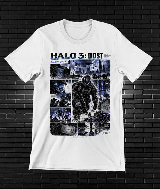 Camiseta Halo BAMOR - NIVRA Blanco