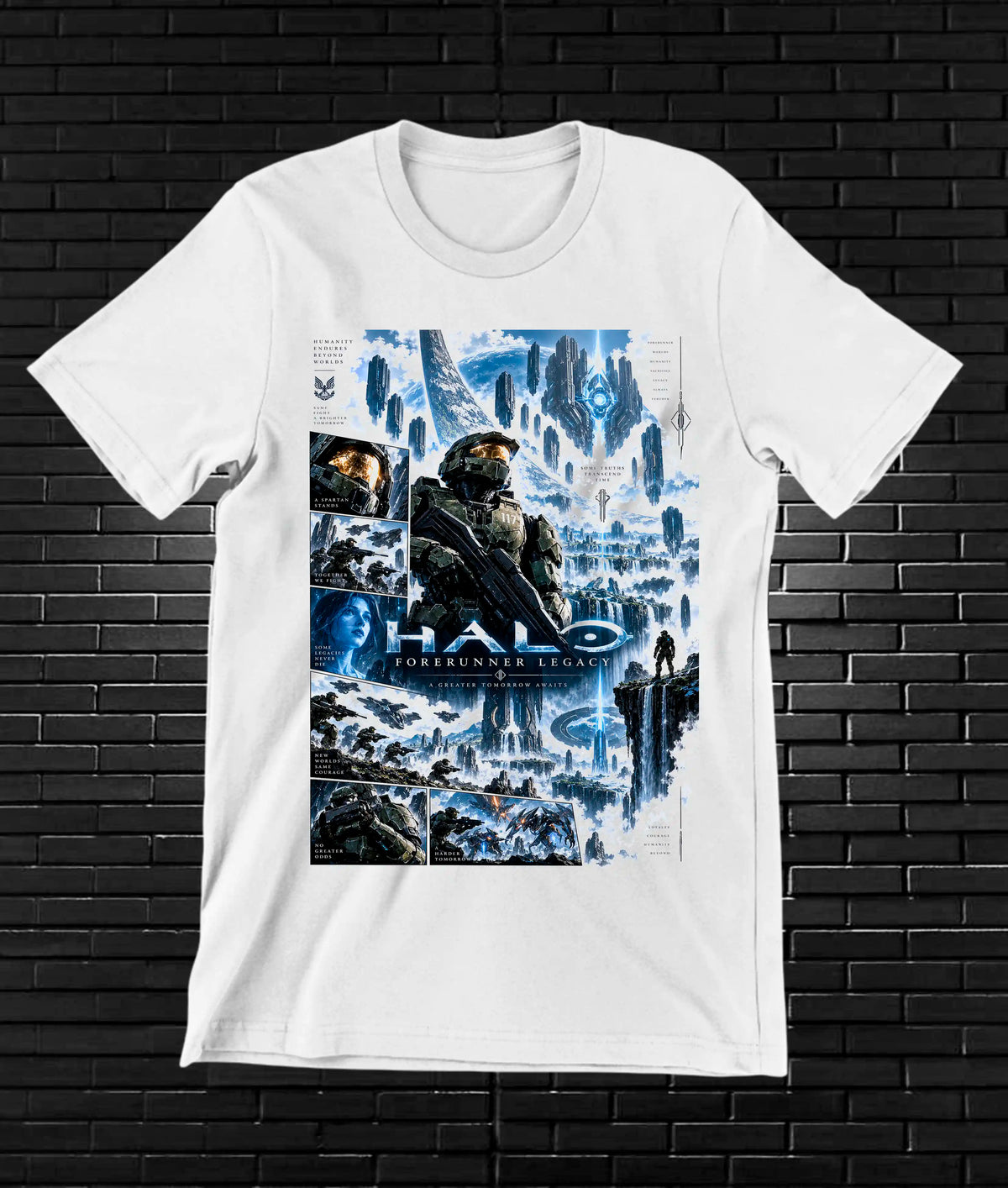 Camiseta Halo CAMINE - BANIX Blanco