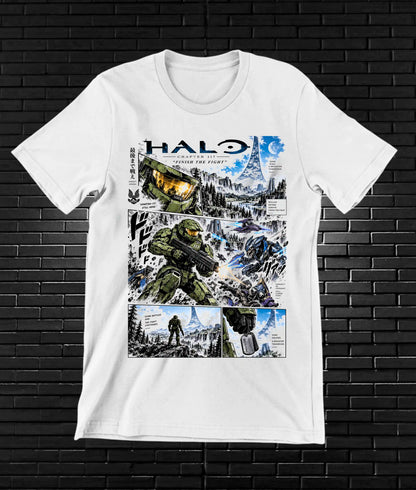 Camiseta Halo CAMINE - MERON Blanco
