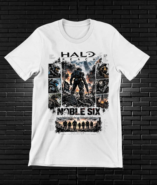 Camiseta Halo CAVEN - BANIX Blanco