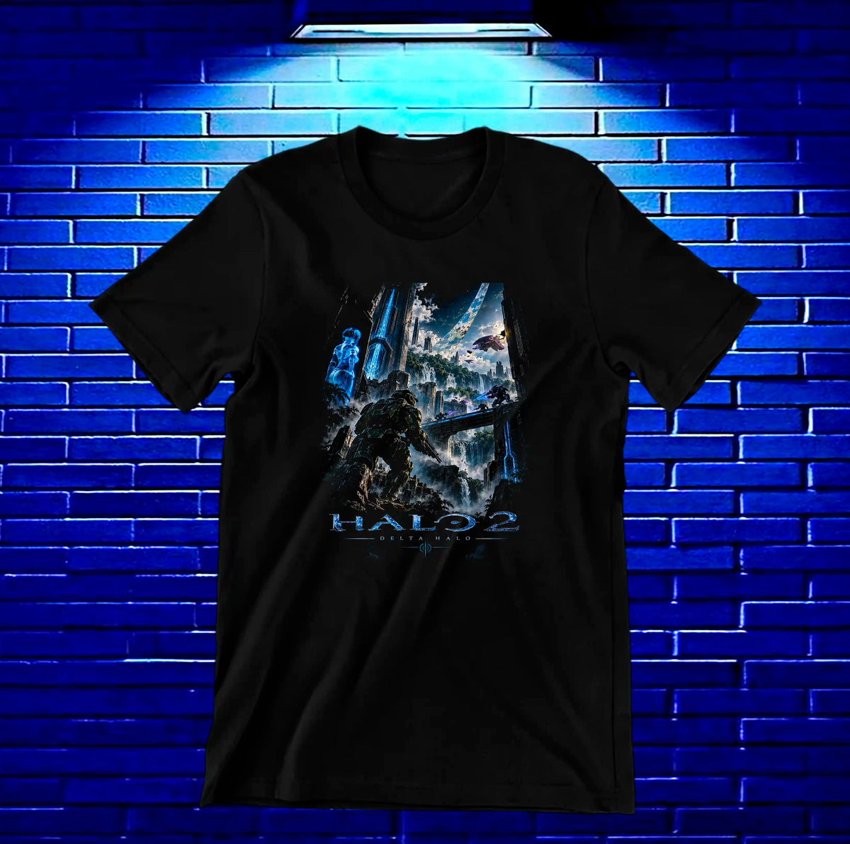 Camiseta Halo CAVEN - BAREN Negro