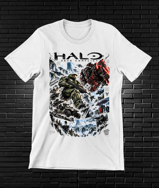 Camiseta Halo CAVEN - NIVRA Blanco