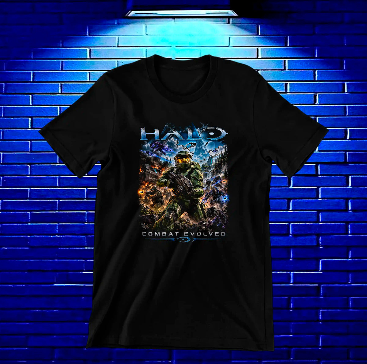 Camiseta Halo MELAR - BANIX Negro