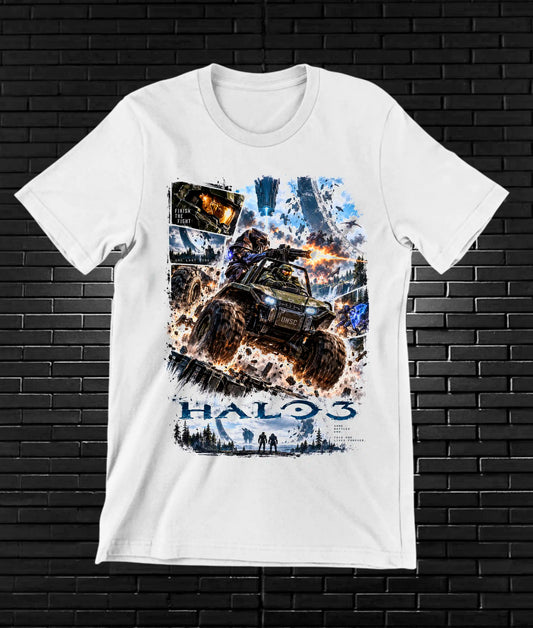 Camiseta Halo NIREN - BANIX Blanco