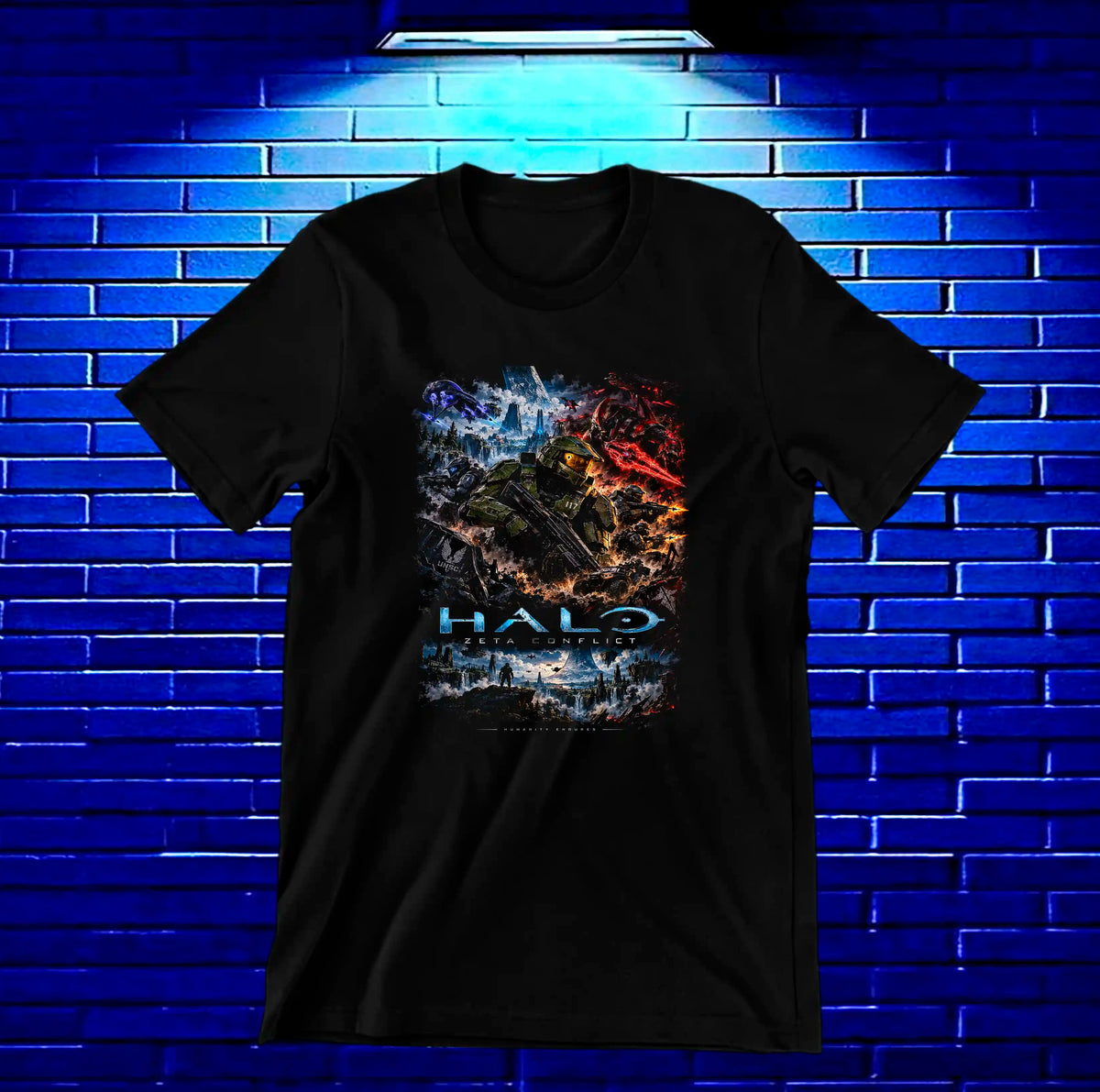 Camiseta Halo NIREN - BAREN Negro