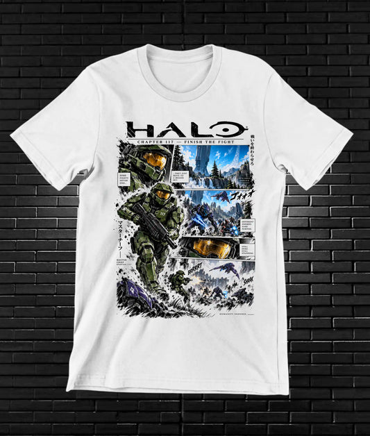 Camiseta Halo NIREN - MERON Blanco