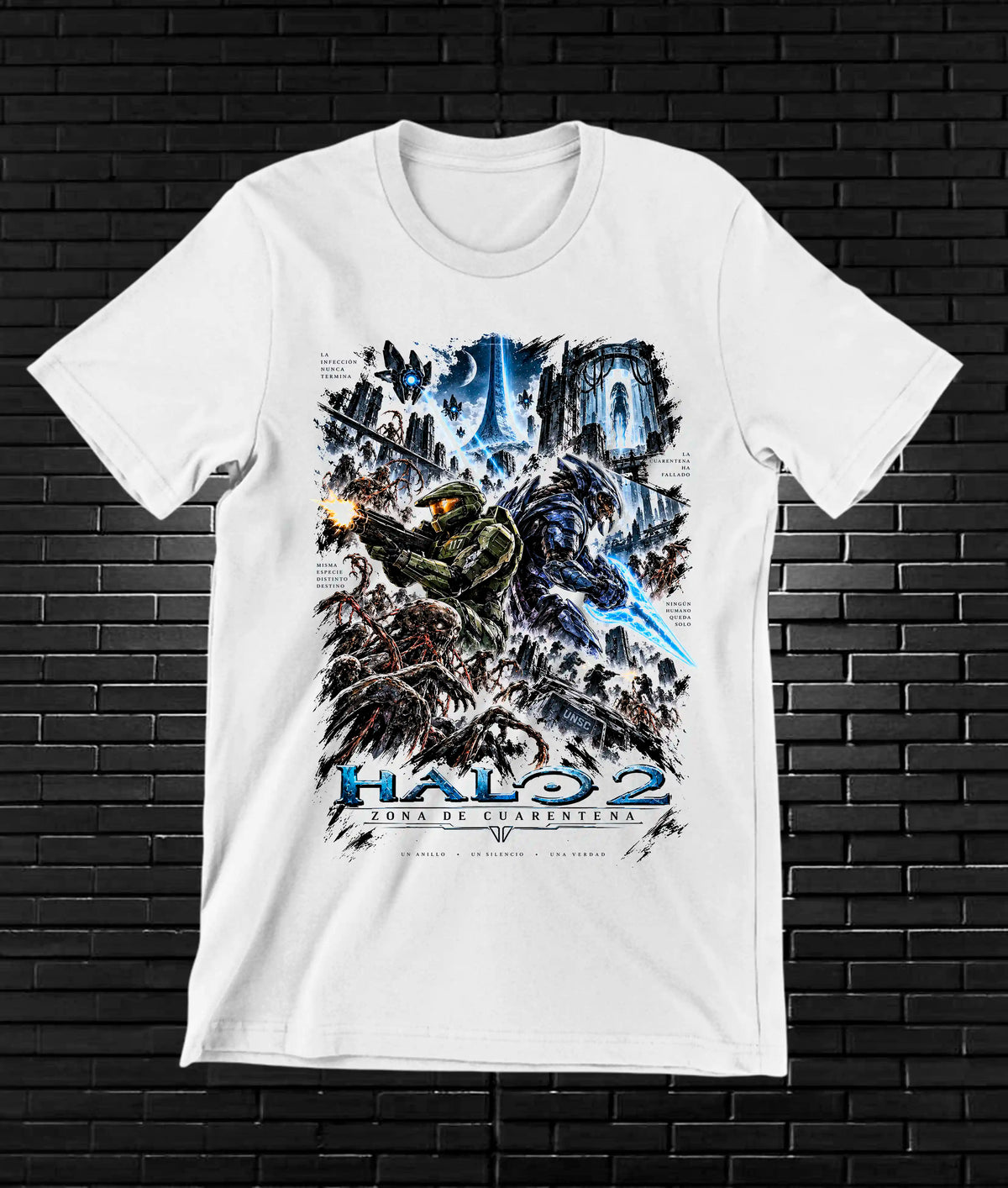 Camiseta Halo NIREN - NIVRA Blanco
