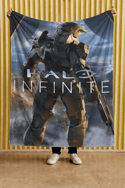 Cobija Halo – Halo Infinite · armadura azul