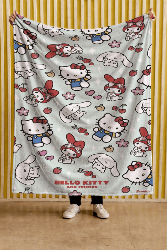 Cobija Hello Kitty – Kitty · patrón de personajes