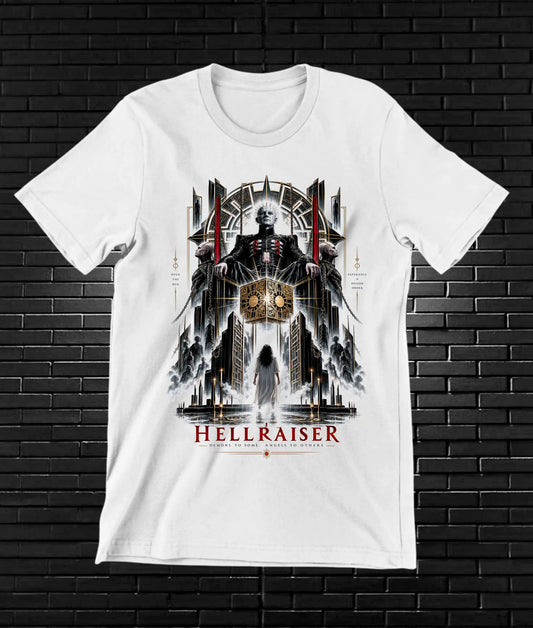 Camiseta Hellraiser BAMOR - BANIX Blanco