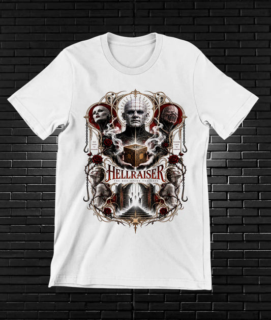 Camiseta Hellraiser BAMOR - CAVOX Blanco