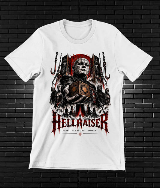 Camiseta Hellraiser BAMOR - MERON Blanco