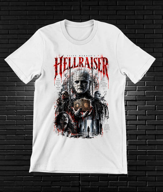 Camiseta Hellraiser CAMINE - BANIX Blanco
