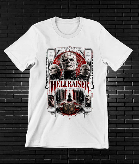 Camiseta Hellraiser CAMINE - BAREN Blanco