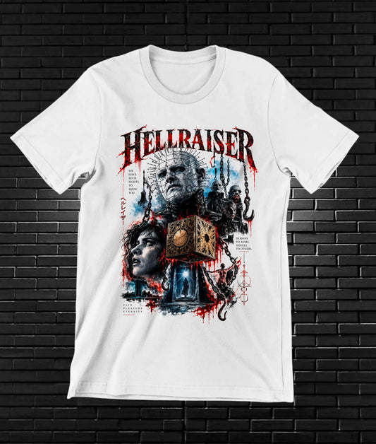Camiseta Hellraiser CAMINE - CAVOX Blanco