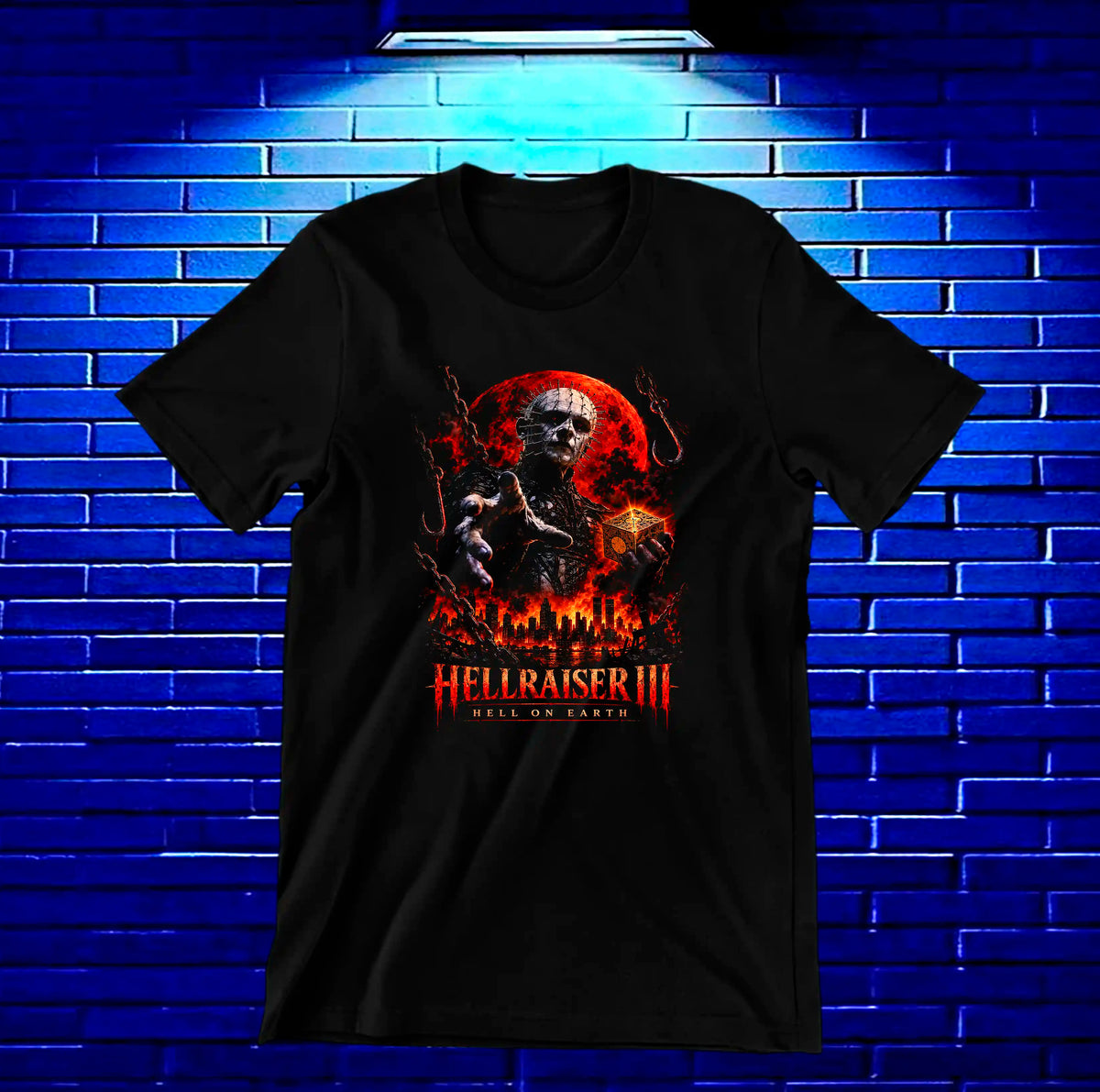 Camiseta Hellraiser CAMINE - MERON Negro