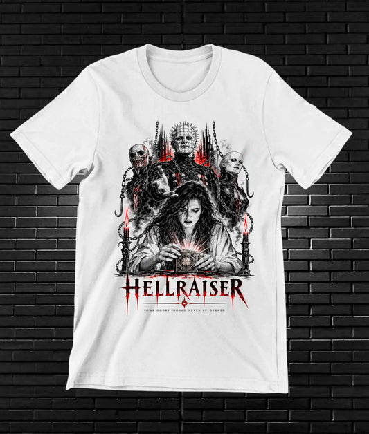 Camiseta Hellraiser CAMINE - NIVRA Blanco