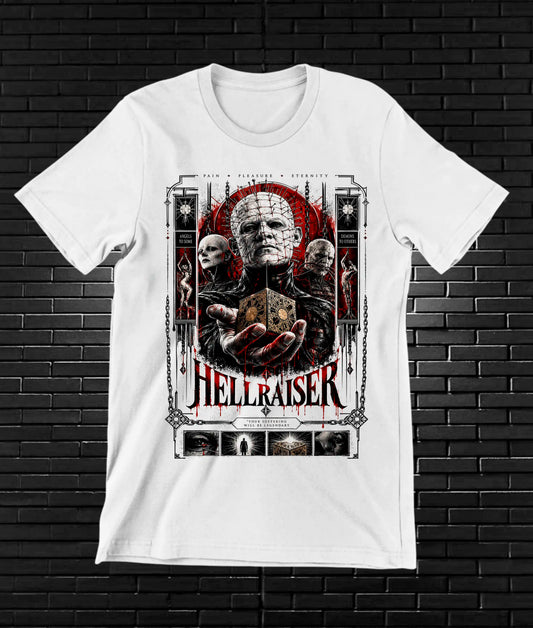 Camiseta Hellraiser NIMOR - BAREN Blanco