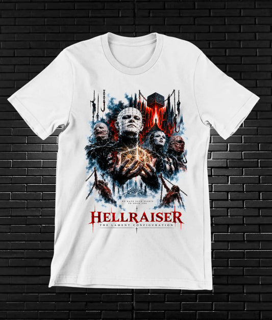 Camiseta Hellraiser NIMOR - CAVOX Blanco