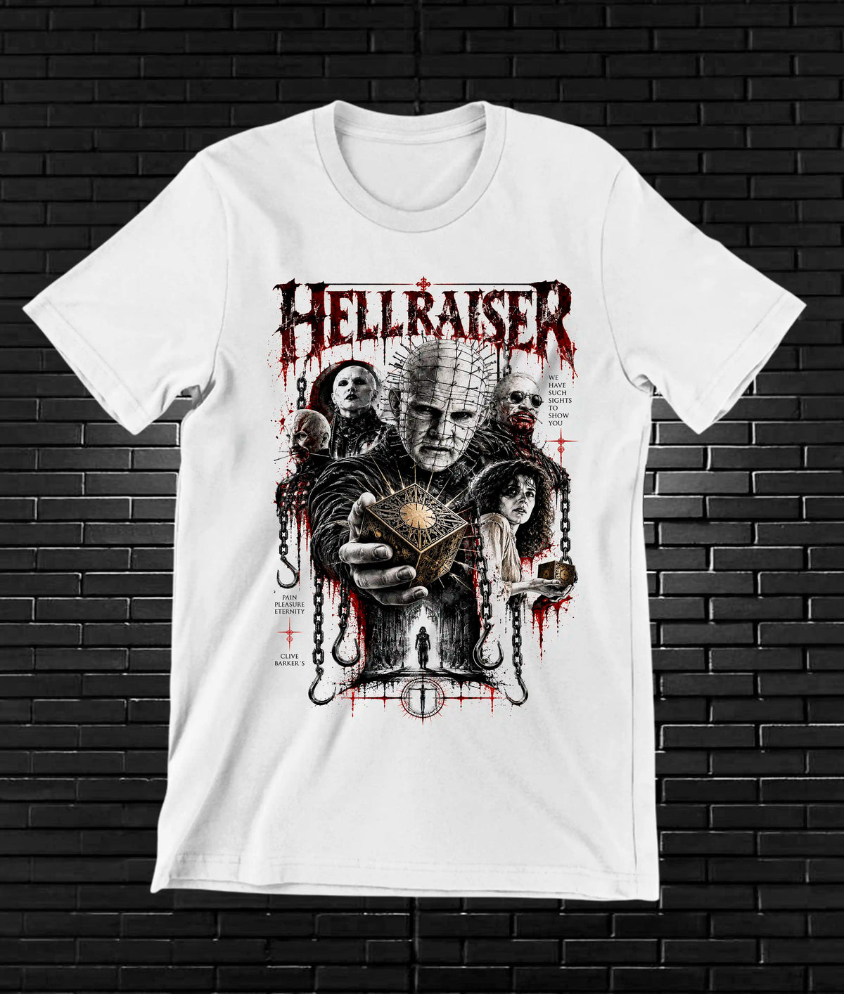 Camiseta Hellraiser NIMOR - MERON Blanco
