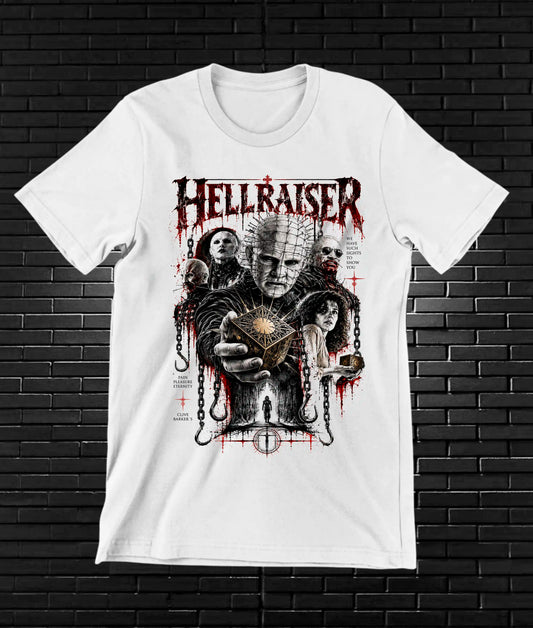 Camiseta Hellraiser NIMOR - MERON Blanco