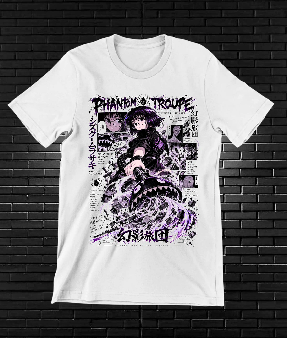 Camiseta Hunter x Hunter BAMOR - NIVRA Blanco