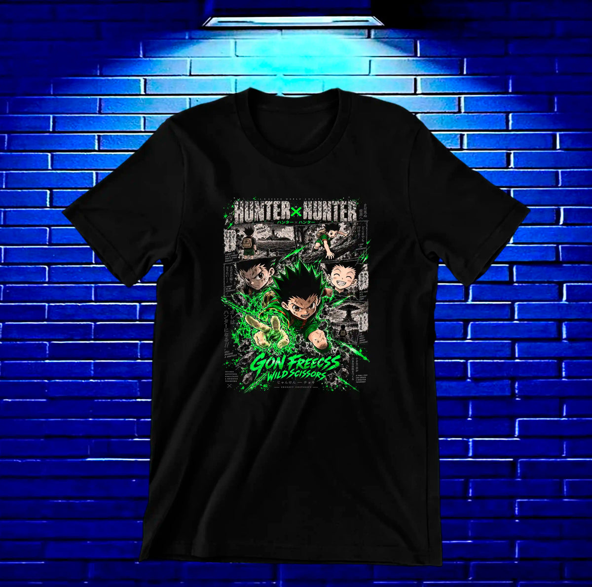 Camiseta Hunter x Hunter Gon BAMOR - BAREN Negro