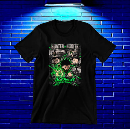 Camiseta Hunter x Hunter Gon BAMOR - BAREN Negro