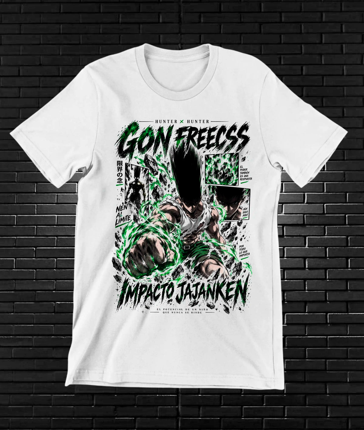Camiseta Hunter x Hunter Gon BAMOR - CAVOX Blanco