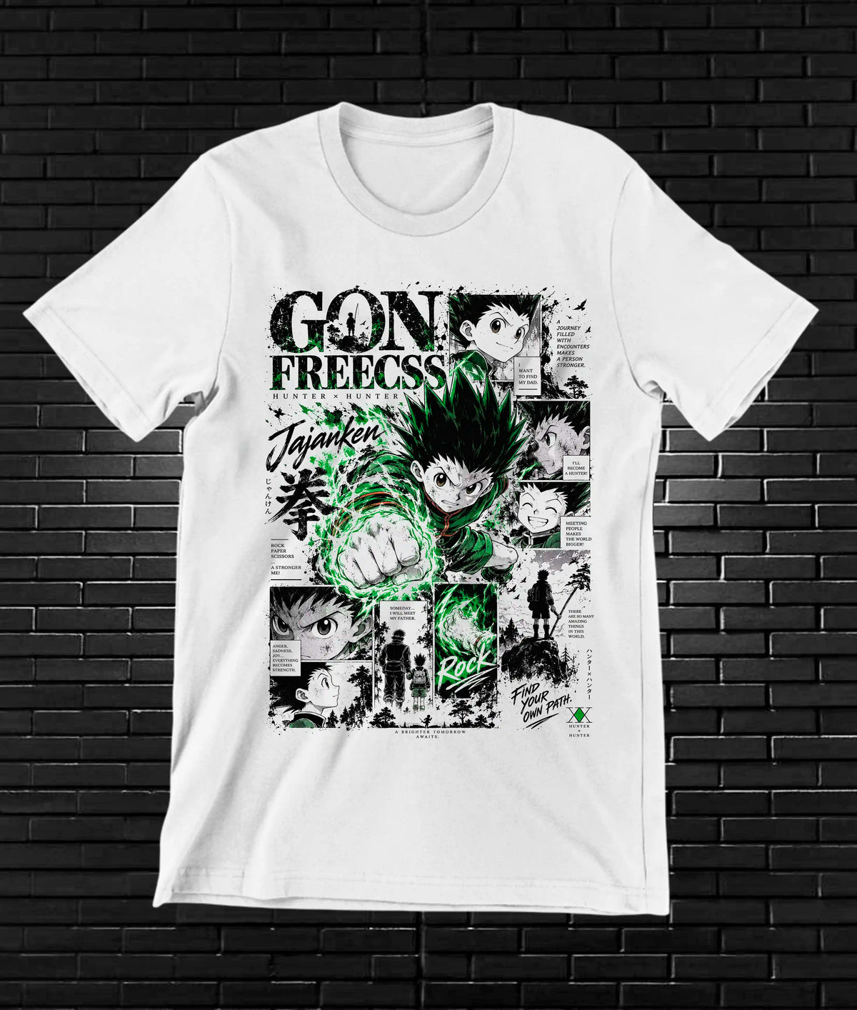 Camiseta Hunter x Hunter Gon BAMOR - MERON Blanco