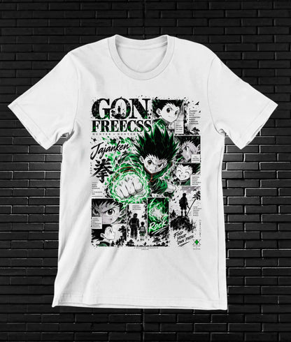 Camiseta Hunter x Hunter Gon BAMOR - MERON Blanco