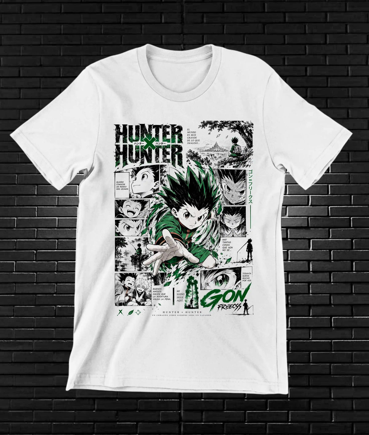 Camiseta Hunter x Hunter Gon CAMINE - CAVOX Blanco