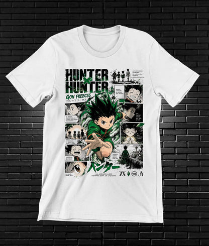 Camiseta Hunter x Hunter Gon MELAR - BAREN Blanco